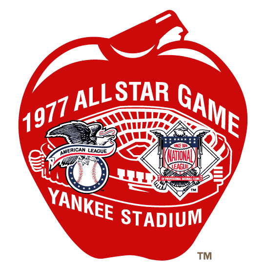 MLB All-Star Game 1977 Primary Logo iron on transfers for T-shirts